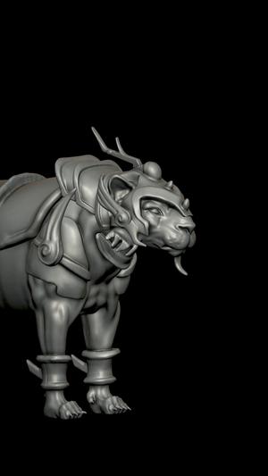 Samurai Troopers Tiger Byakuen Fanart