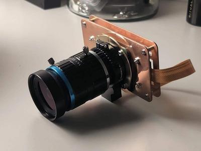 Sandwich case for Raspberry Pi Zero HQ camera 