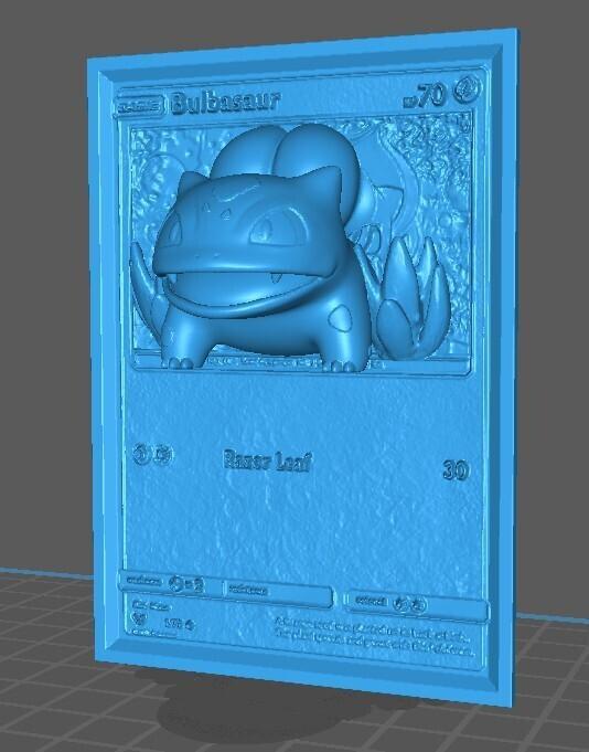 001 Bulbasaur Pokemon Pop Up Card (Fanart)