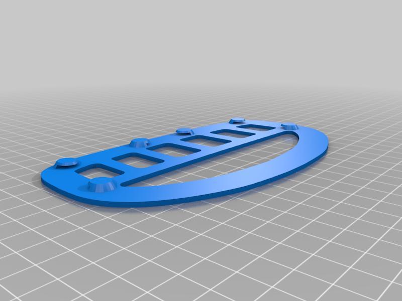 Oculus Quest 2 DIY Elite Strap Print Flat Remix