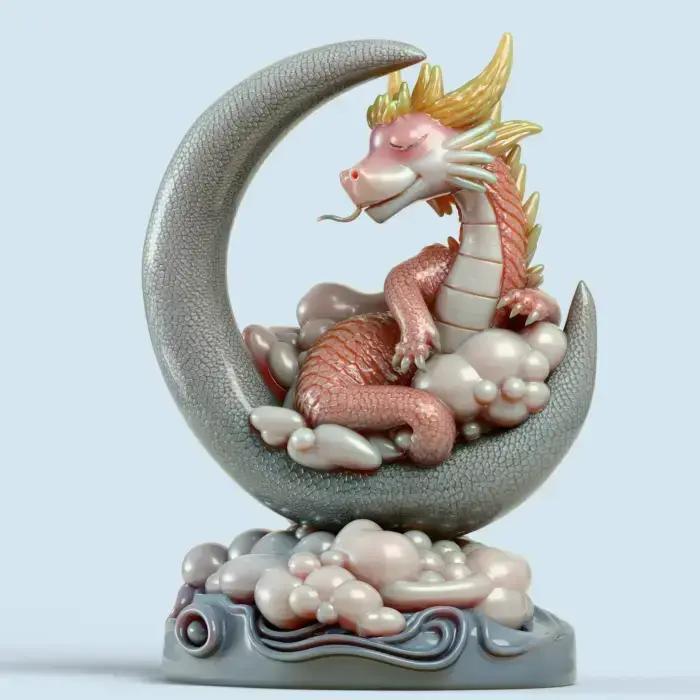Dragon in the Moon