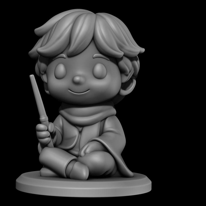 Ron Weasley Chibi – 3D Printable Figurine