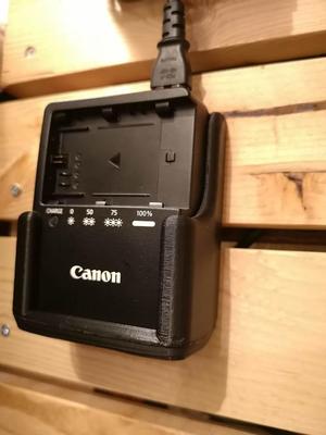 Canon LC-E6E charger wall mount