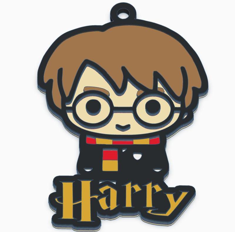 Harry Potter keychain v2