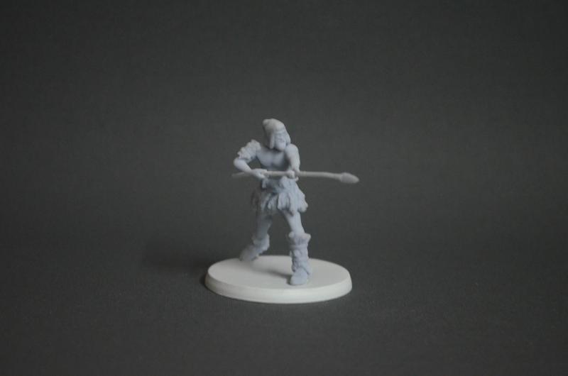Stone Age Tribe 6 - 52 mm miniature