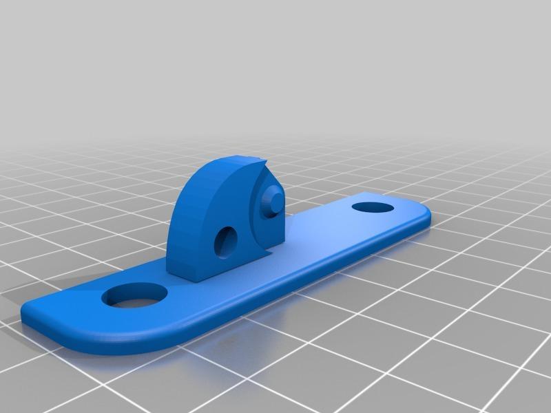 Chain mount for magnetic x carriage