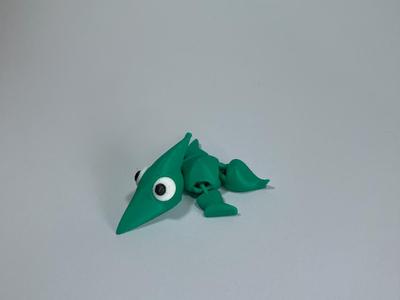 Articulated Pteranodon - Toy, Keychain or Magnet