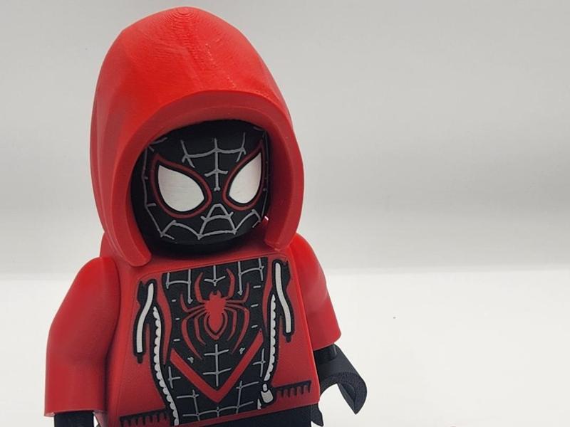 Miles Morales 500% Scale Minifigure