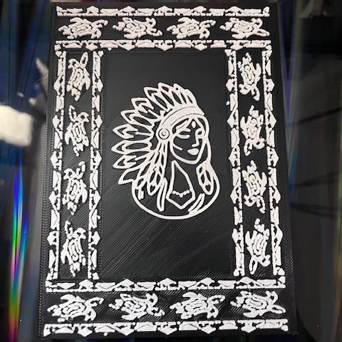 NATIVE AMERICAN WOMAN ART