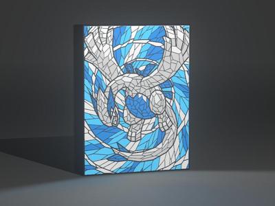 Pokémon Lugia 3D LED Lamp