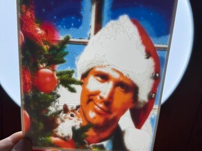Christmas Vacation Griswold Lithophane