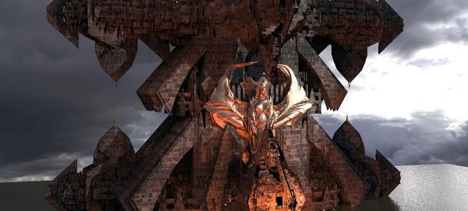 Dante's Inferno Maze structures architecture