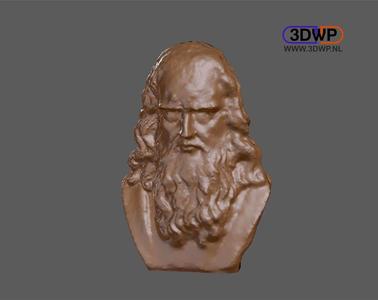 Leonardo Da Vinci Bust 3D Scan
