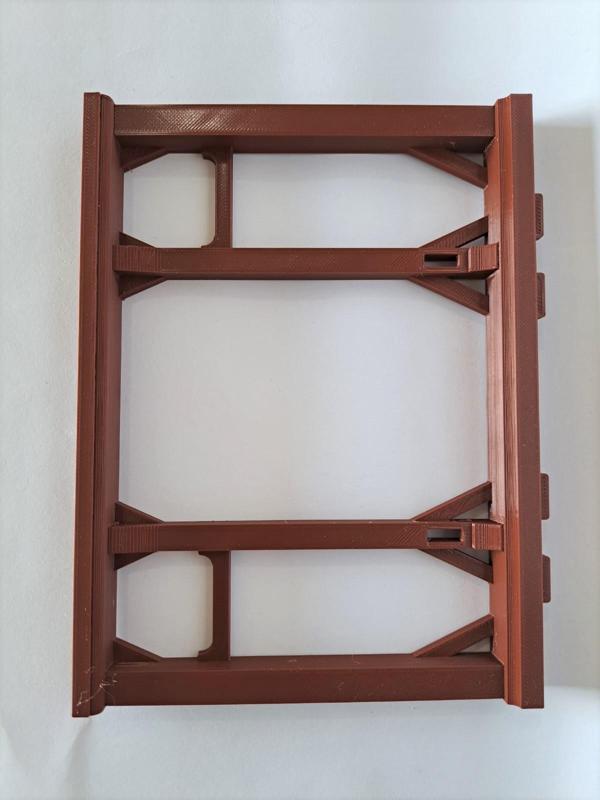 Playmobil Framework wall, open