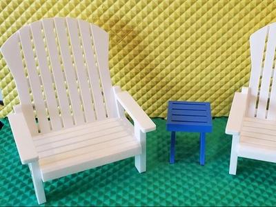 18" Doll Adirondack Chair