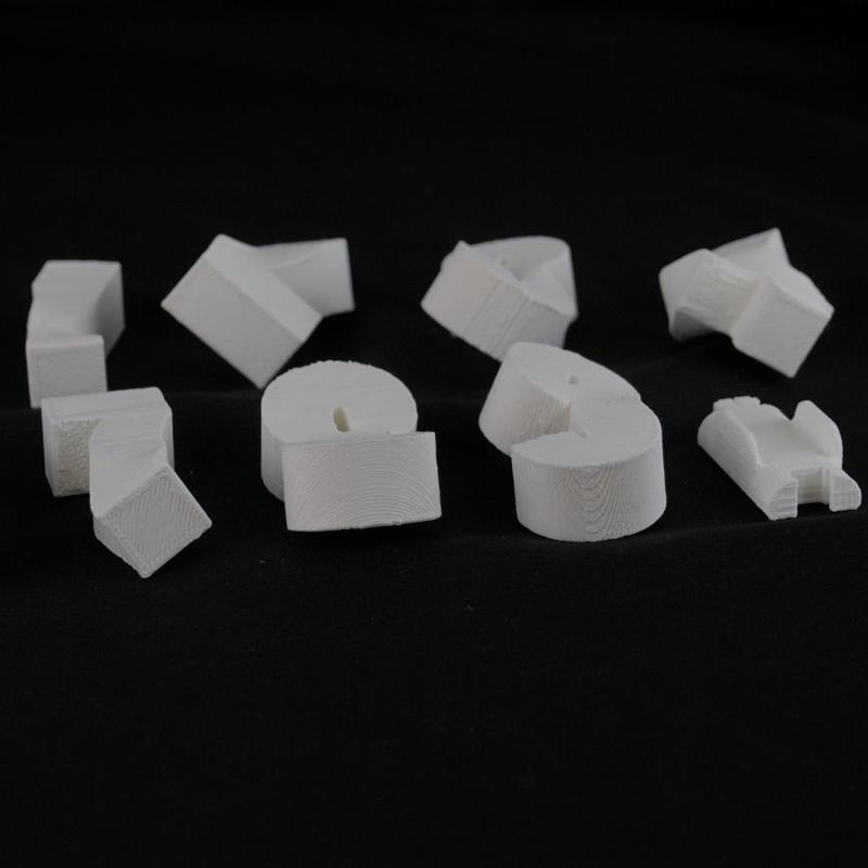 funny 3D numbers and stage