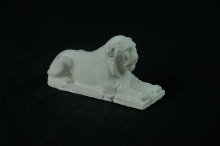 Lion at the Ny Carlsberg Glyptotek in Copenhagen, Denmark