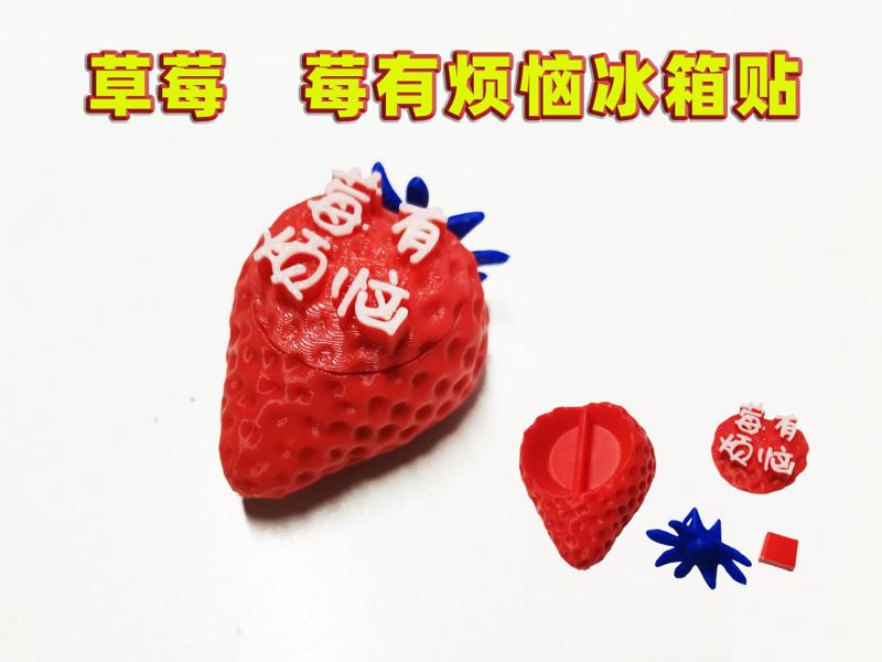 Strawberry - Worry-Free Fridge Magnet