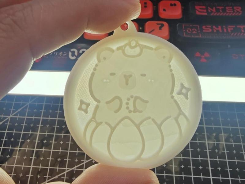 Capybara Lithophane Series 48