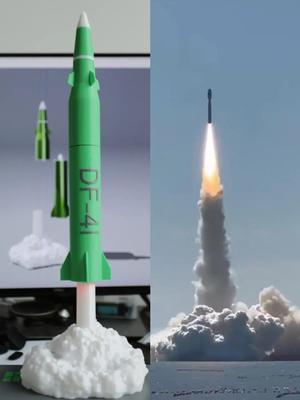 Truth Lies Only Within Range DF-41 Intercontinental Strategic Nuclear Missile (with Lighting Effects)