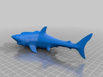 3-headed Great White Shark