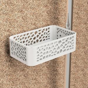 Voronoi Shower Shelf for Shower Rail