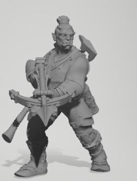 Orc Male Ranger 3