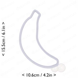 Banana Cookie Cutter 5.75in / 14.6cm