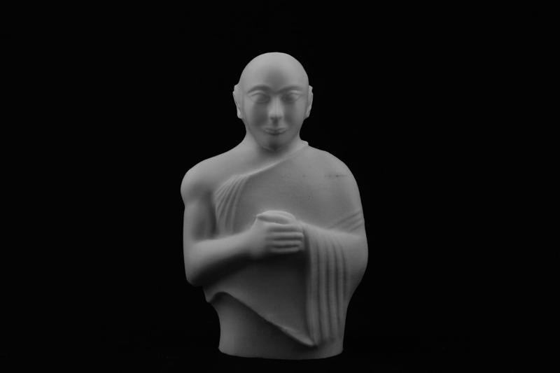 Monk at The British Museum, London