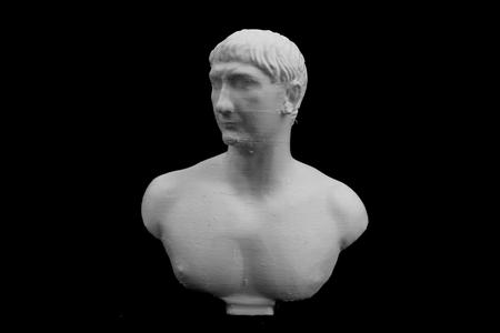 Marble Portrait of the emperor Trajan at The British Museum, London