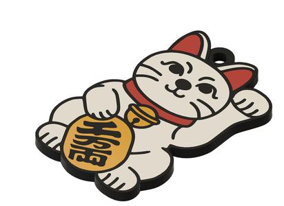 LUCKY CAT KEYCHAIN
