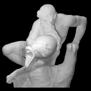 Personification of the Fiumelatte river