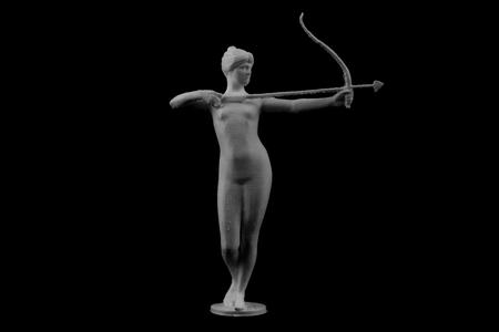 Diana sculpture at Kensington Gardens, London, UK