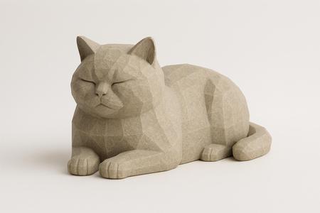 Hexa statue-Brittish Shorthair