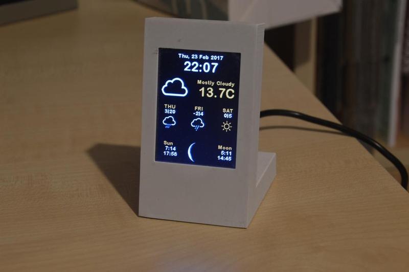 2.4" TFT Desktop stand