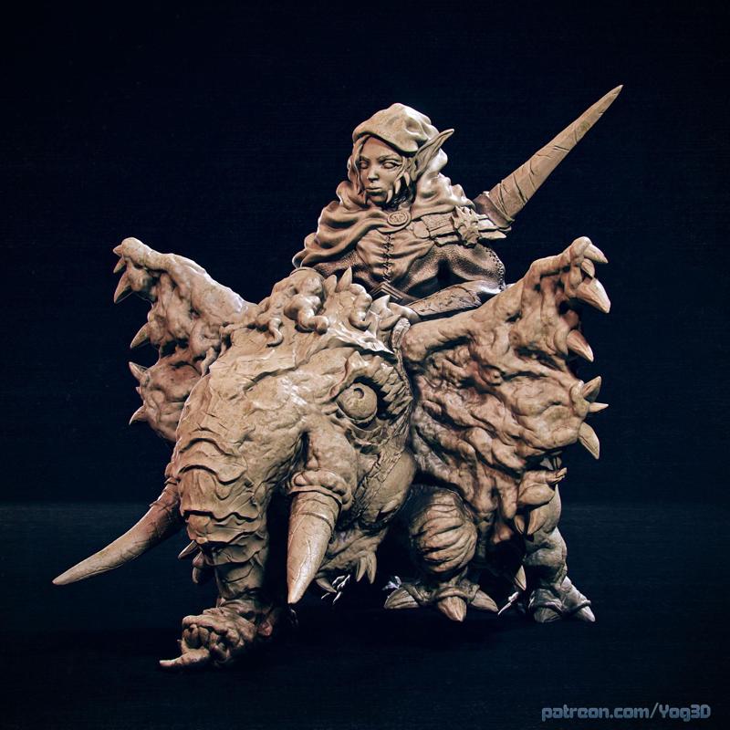 Elf-symbiont Sentinel