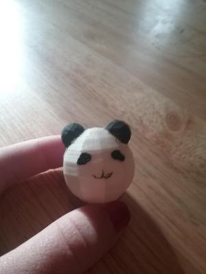 panda head