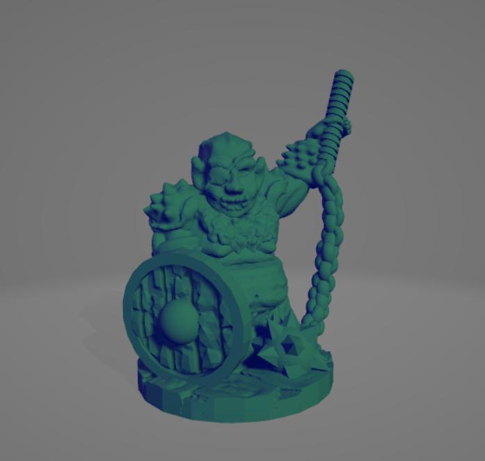 Easy Print Veteran Orquindi With Flail