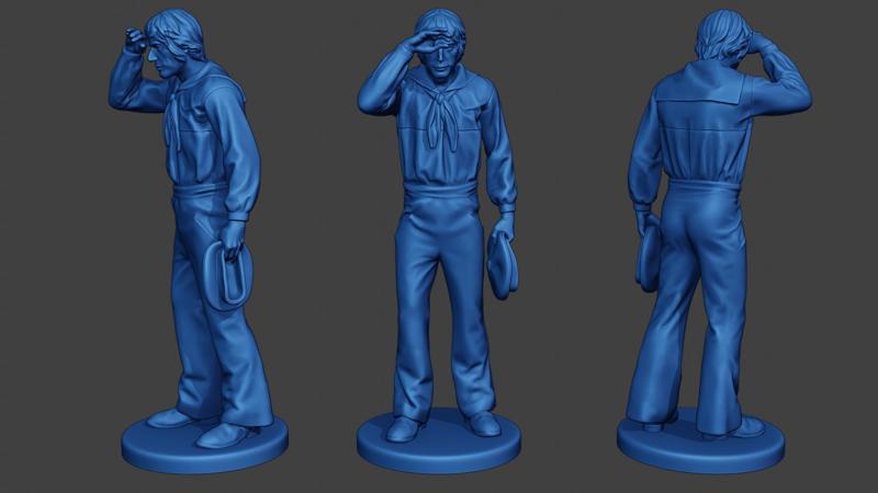 American Sailor Civil War Union Stand ACWUS2