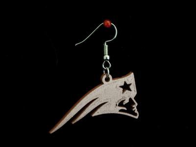 New England Patriots Earrings Super Bowl 2017