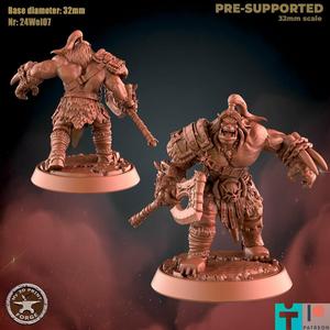 Orc Leader Grom Attack