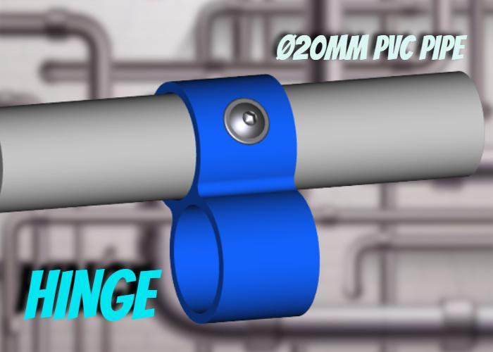 Hinge Ø20mm IRL PVC Pipes