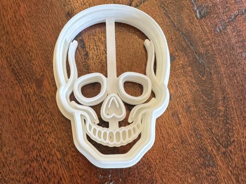 Skull Imprint Cookie Cutter