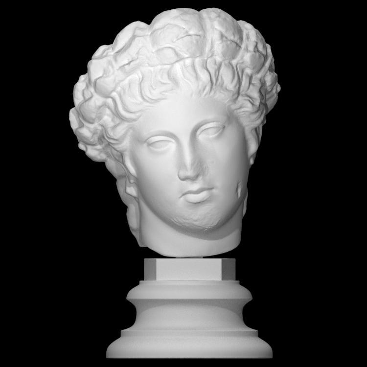 Head of Apollo Crowned with Laurel