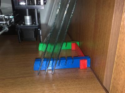 HeatBed Glass Holder 6x2.5mm