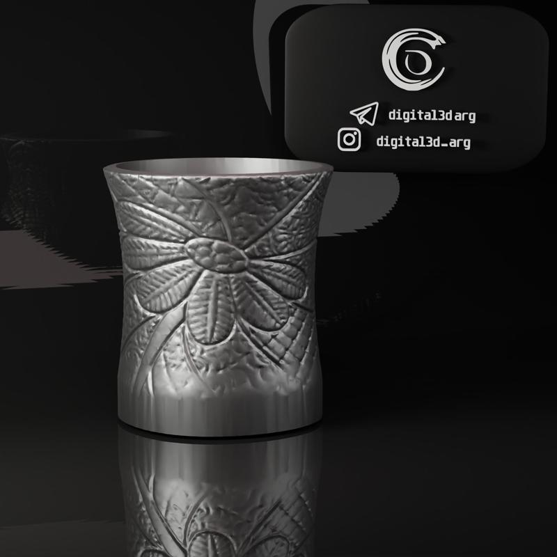 MATTE MANDALA METALLIC STYLE 21