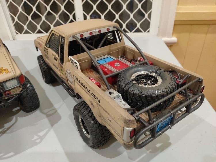 rc4wd xtra cab king of the hammers 4619 rear bed rollcage kit