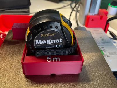 Gridfinity Holder for 5m Tape Measure