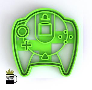 JOSTICKS Sega Dreamcast CUTTING MOULD FOR FONDANT CALLETS