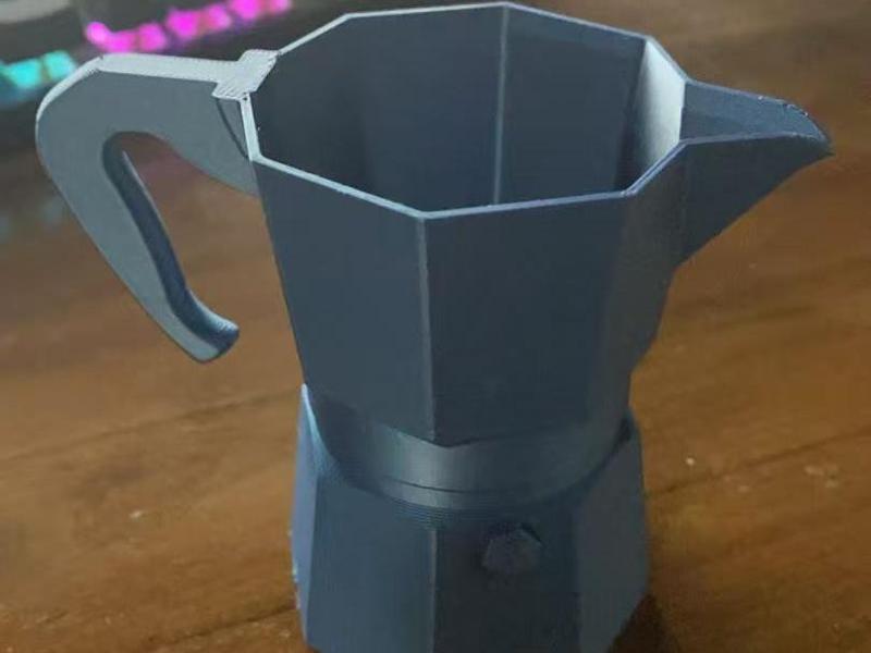 Moka pot coffee appliance placement